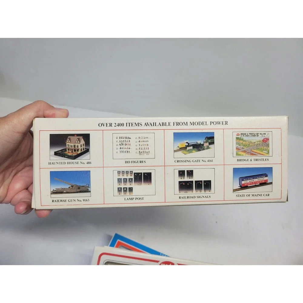 Vtg‎ Model Power HO Scale Train Lot of 5 New in Boxed